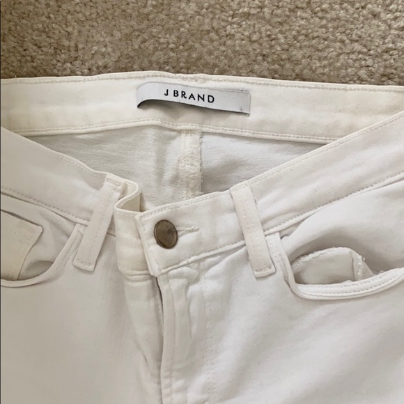 J BRAND white ankle jeans - Picture 3 of 8